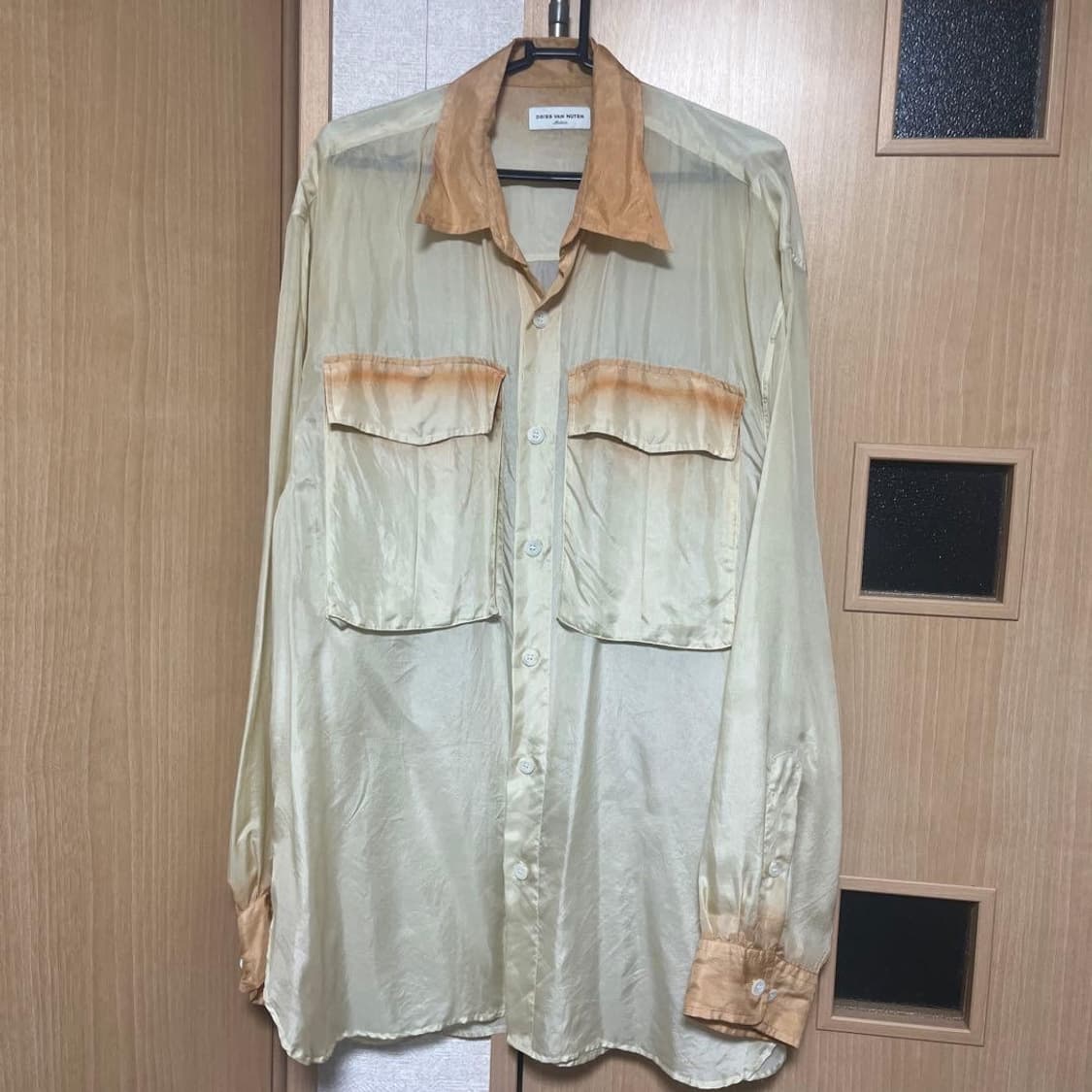 [BTS 뷔님 착용] 드리스반노튼 24ss 캘린더 실크 셔츠 상품이미지3