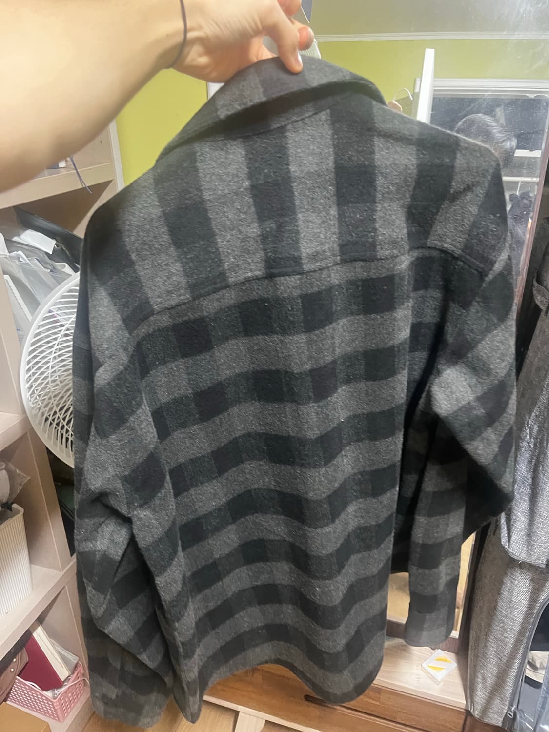 아이앱스튜디오 깅엄 셔츠 L 상품이미지3