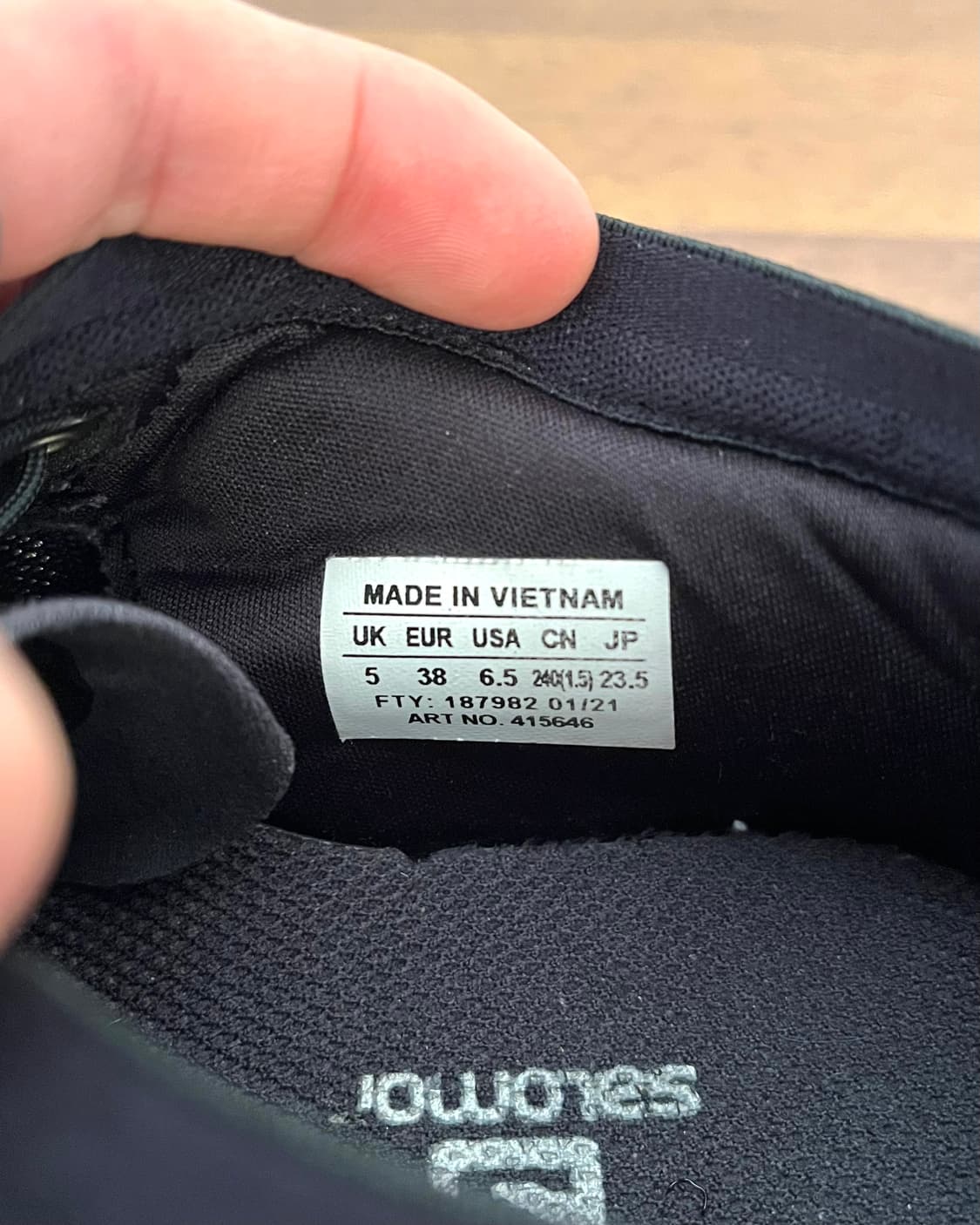 살로몬 x 꼼데가르송 센스 필 플랫폼 스니커즈 상품이미지8