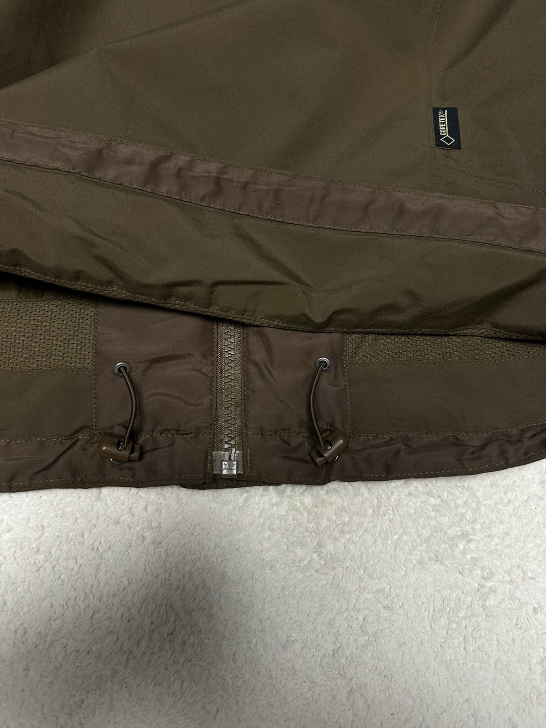 몽벨 고어텍스 바람막이 자켓 카키브라운 상품이미지6