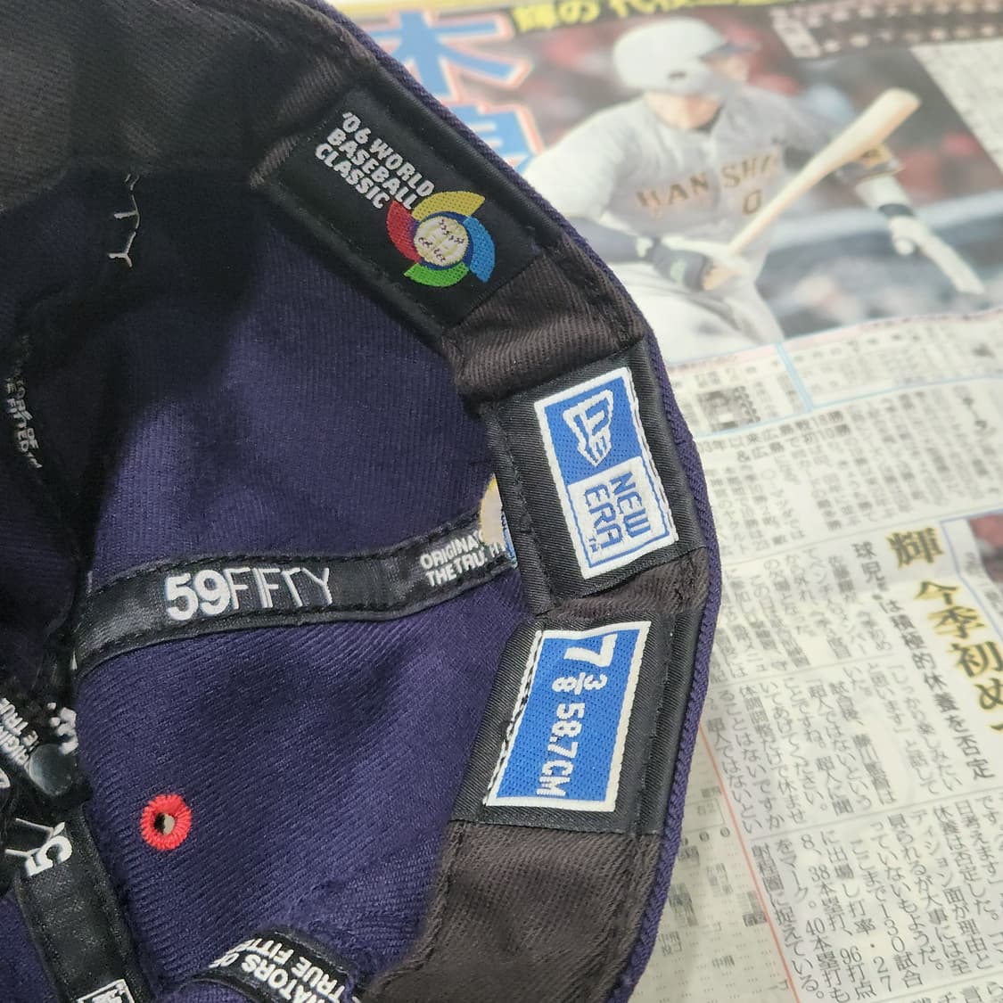 2006 Japan WBC New Era 볼캡 (7 3/8) 상품이미지4