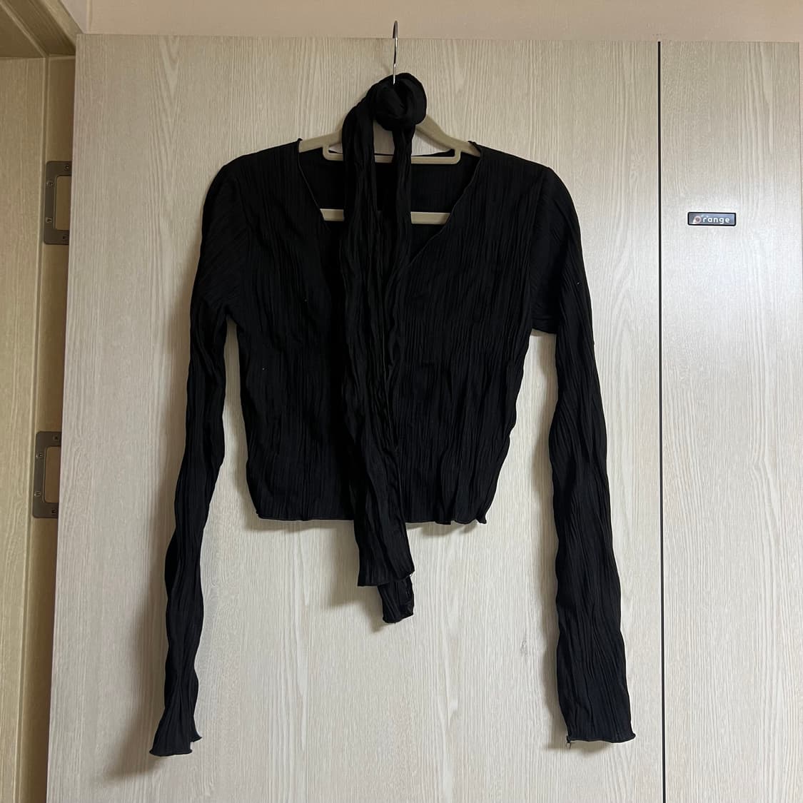 스카프 세트 크롭티셔츠 상품이미지2