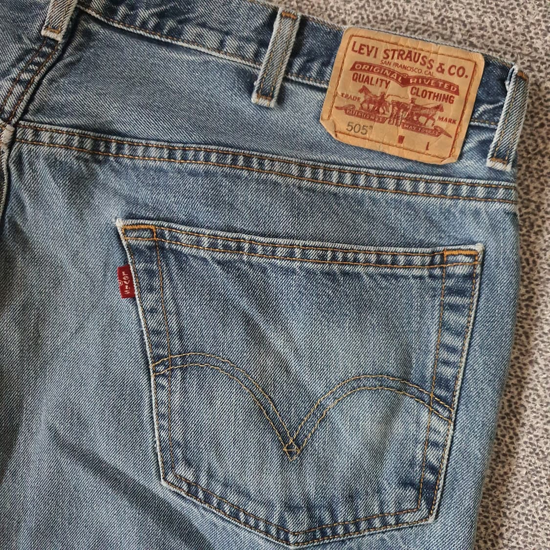빅사이즈 리바이스 505 빈티지 데님 팬츠 No.56 상품이미지10