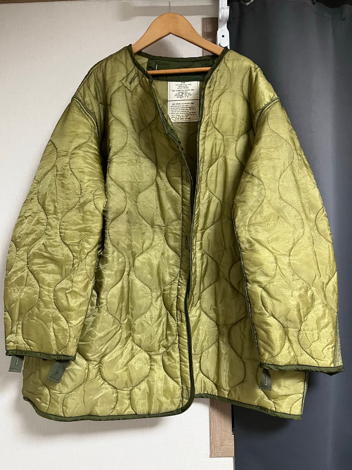 M65 피쉬테일 파카 오리지널 개파카 M 데드스탁 상품이미지5