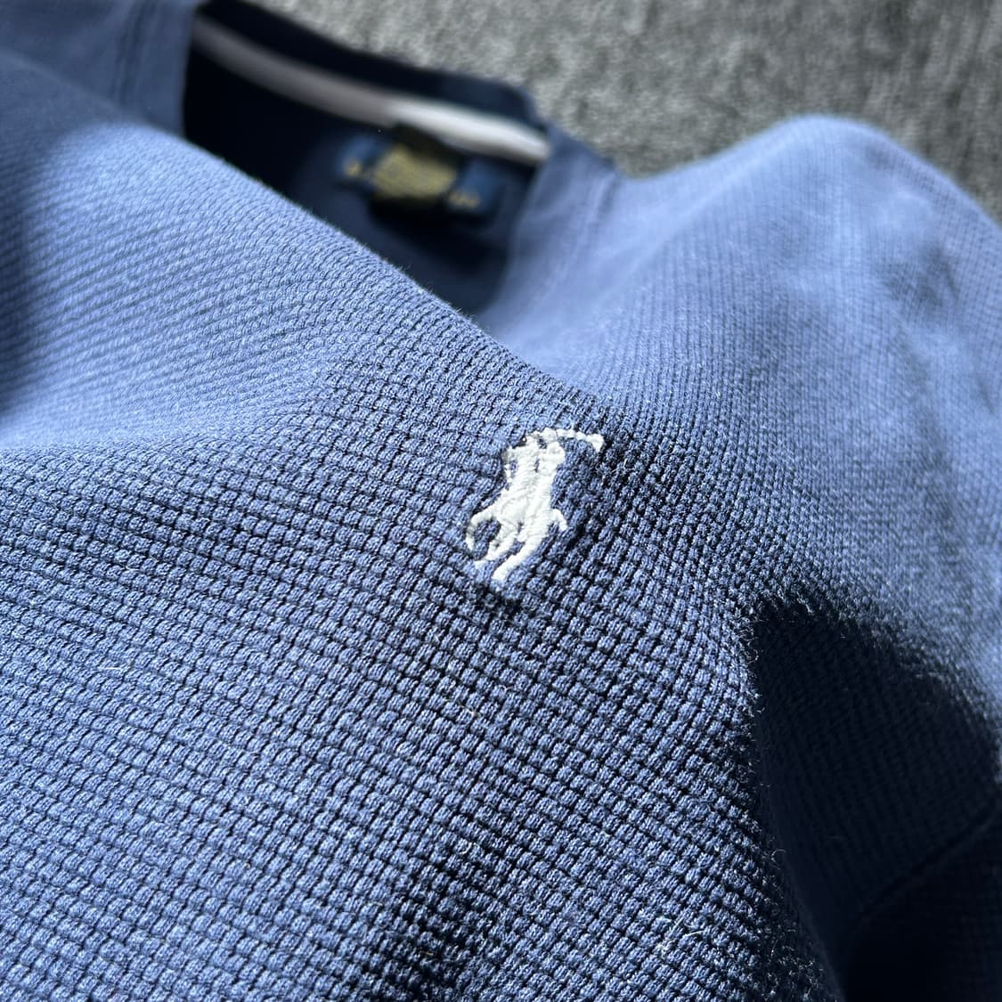 폴로 랄프로렌 네이비 롱슬리브 와플티셔츠  상품이미지3