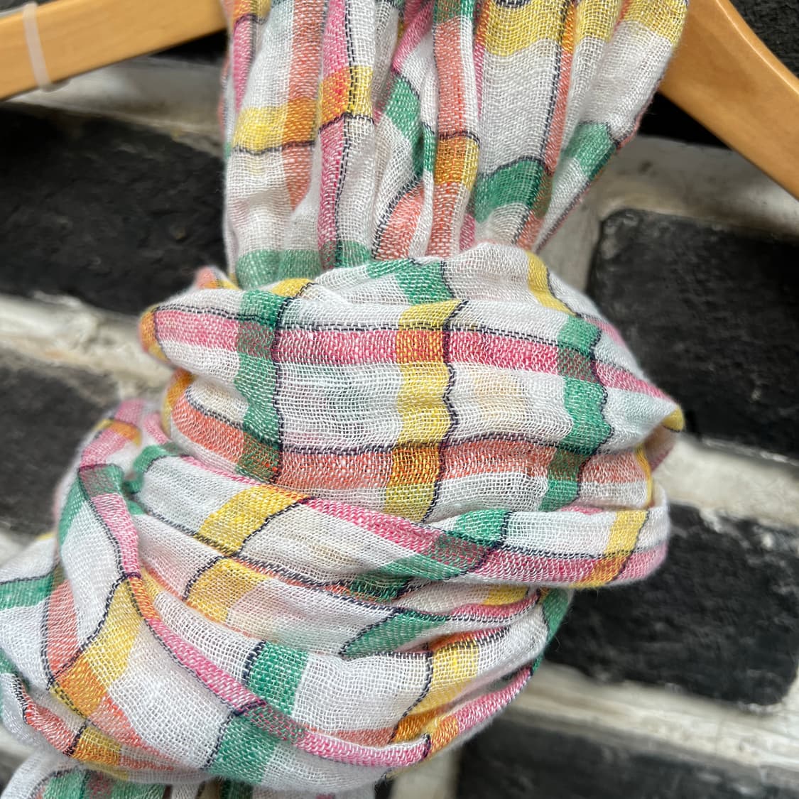 KUMIKYOKU 리투아니아 린넨 스톨 상품이미지2