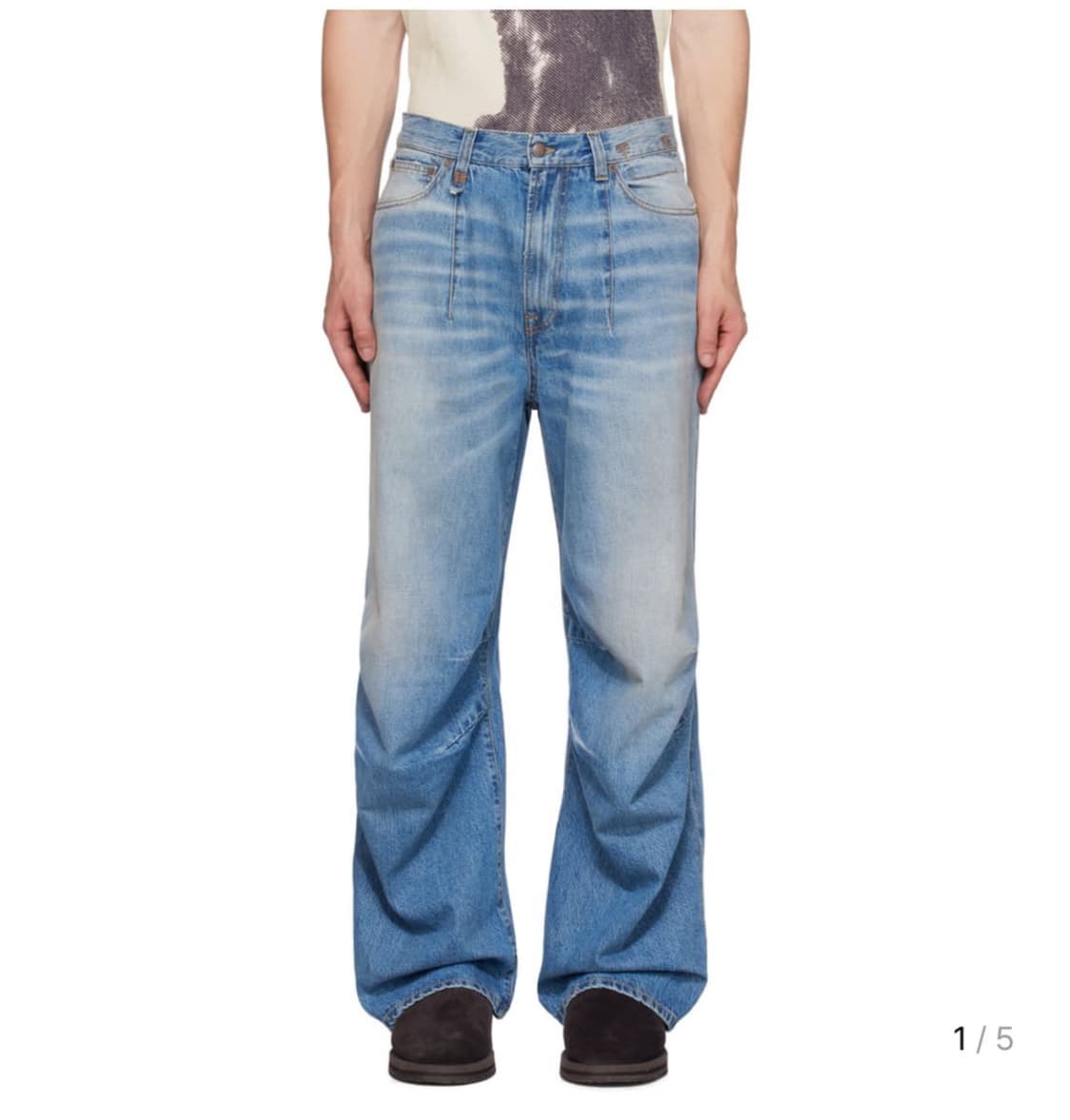 R13 knee Jeans(34) 상품이미지4