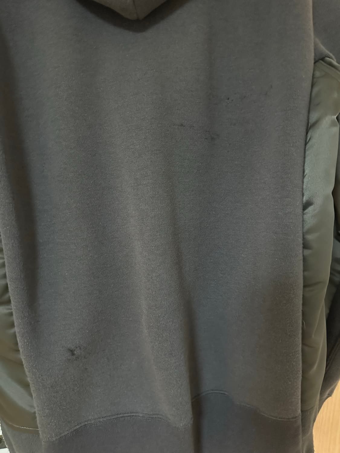 사카이 ma-1 믹스 스펀지 후드집업 상품이미지4