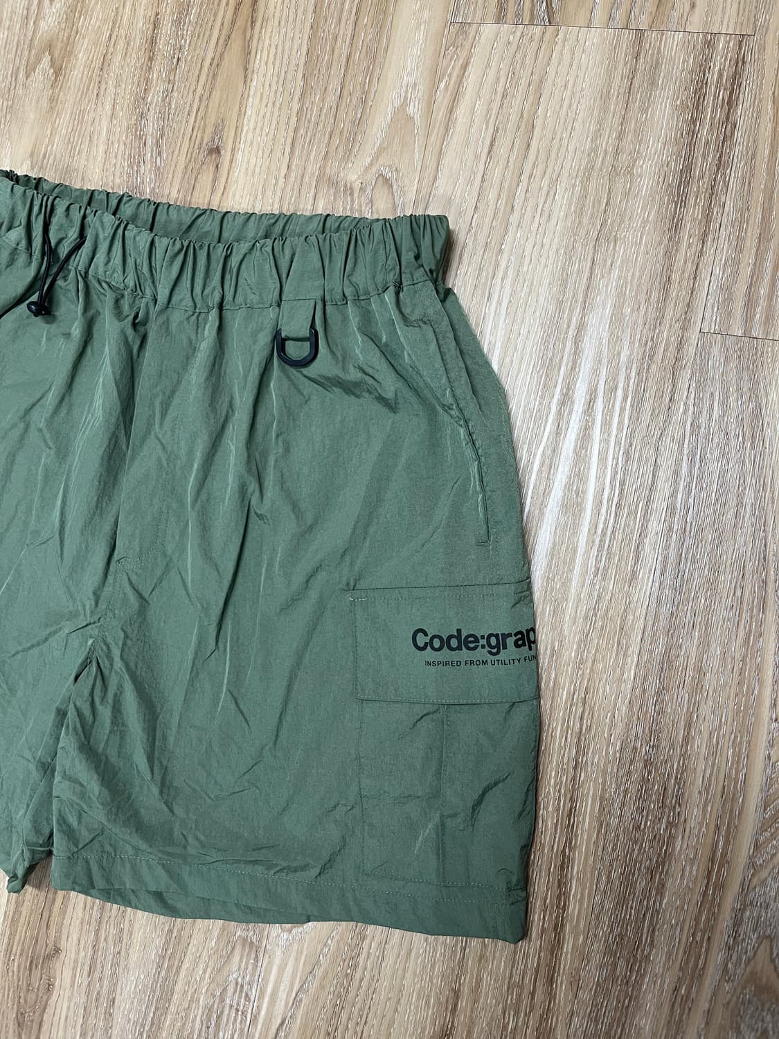 코드그라피 나일론 메탈 카고 쇼츠 M 상품이미지6