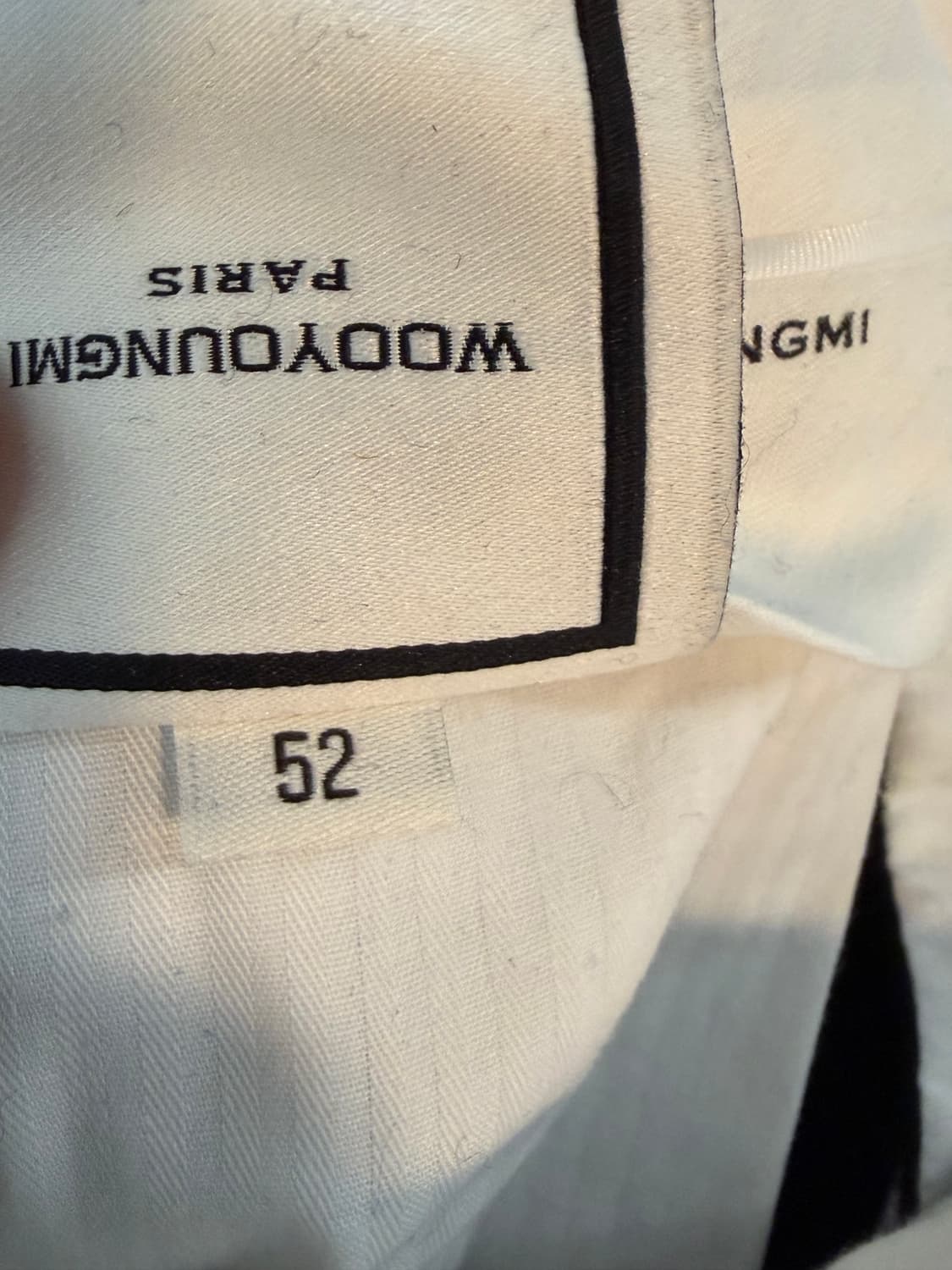 우영미 블랙 팬츠 52 상품이미지5