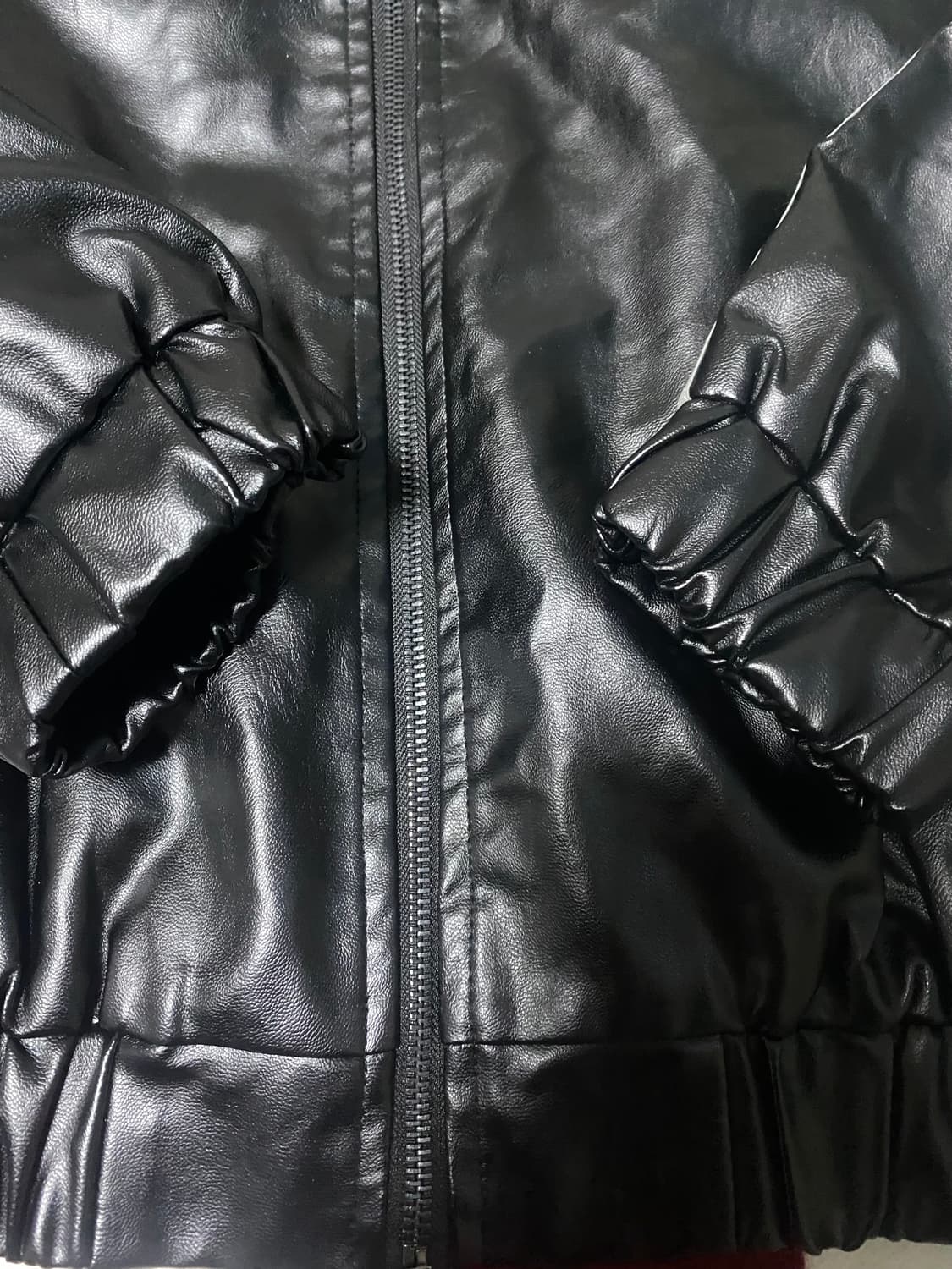 RAINSTORM 사이드라인 비건  봄버 자켓 상품이미지3