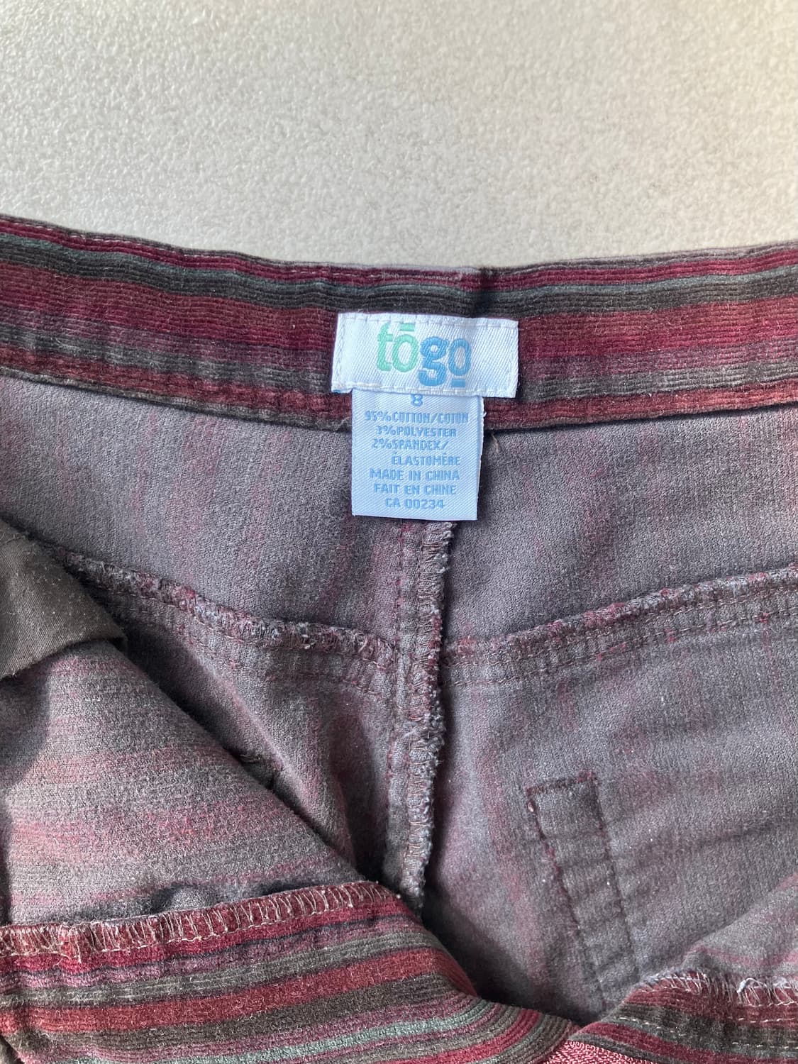 Togo 골덴 코듀로이 팬츠 상품이미지3