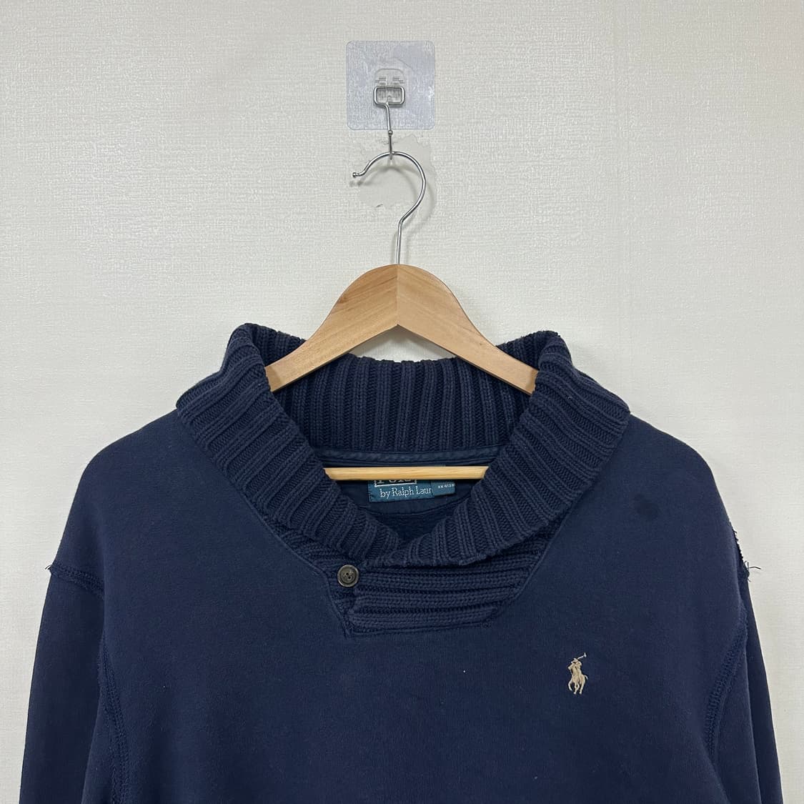 폴로 숄카라 스웨트셔츠M 상품이미지2
