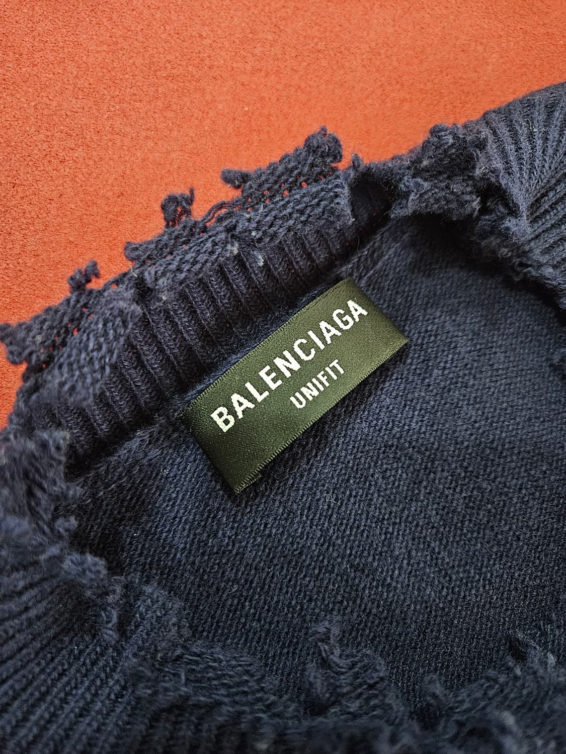 [L] 발렌시아가 더블B 자수 로고 니트 스웨터 상품이미지6