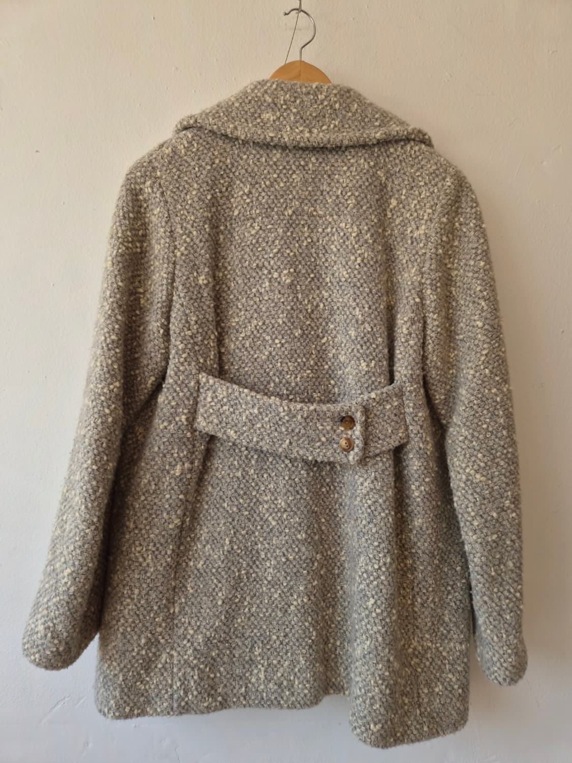 타임 여성 부클울코트 82-94-160사이즈 상품이미지3