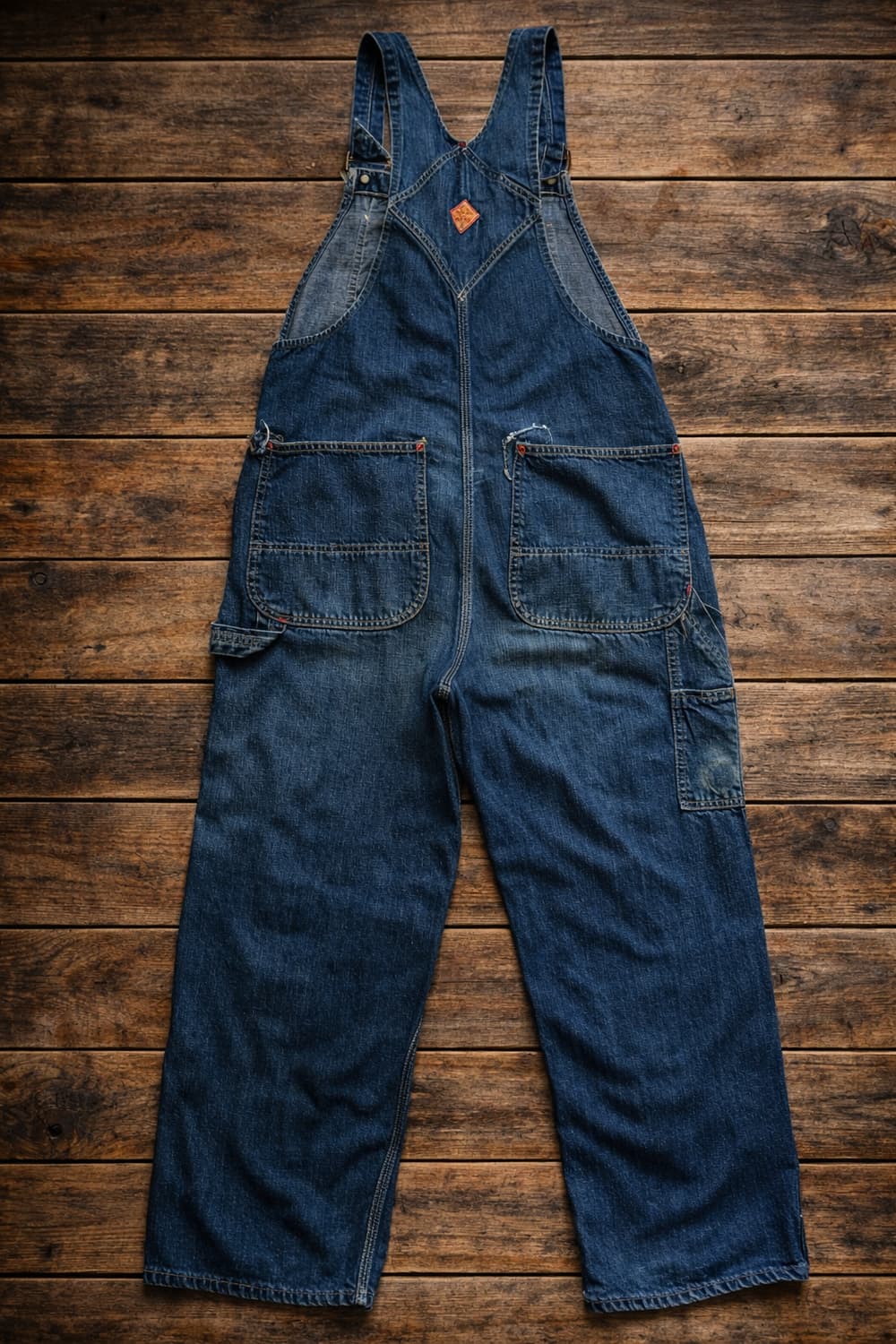 50~60's Penney's PAY-DAY 데님 오버롤 ~36" 상품이미지8