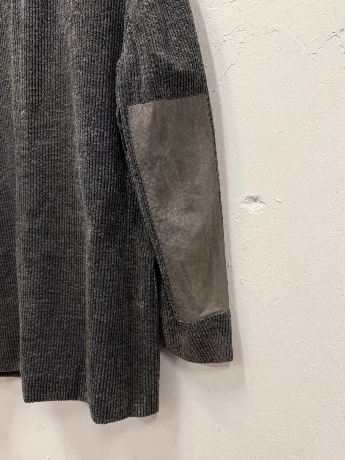 L) ISSEY MIYAKE MEN Wool Ribbed Stand Co 상품이미지8