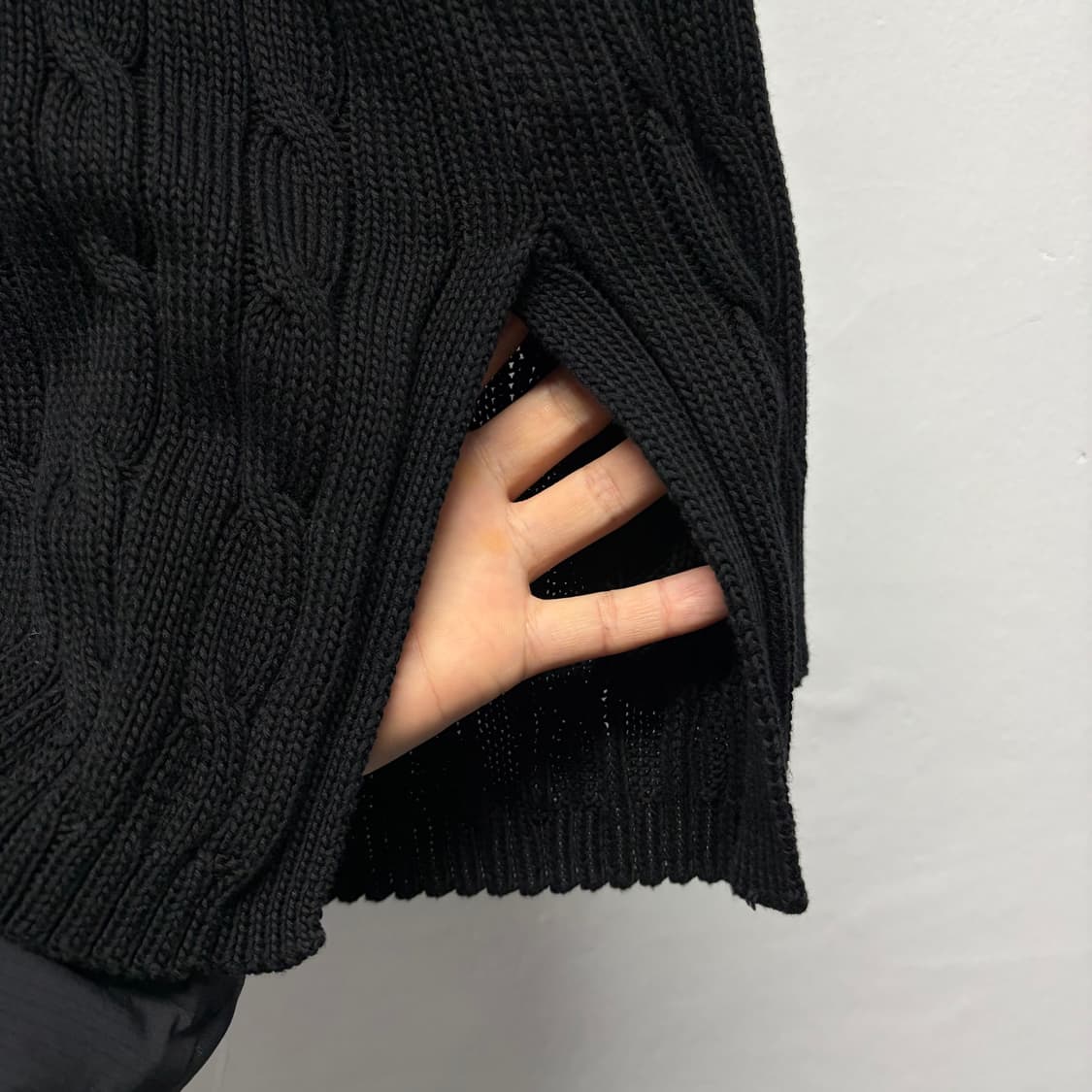 폴로 랄프로렌 브이넥 케이블 니트 2 상품이미지4