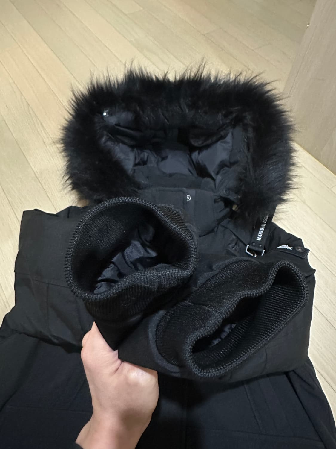 내셔널지오그래픽 타루가 RDS 덕다운 오리털패딩 85(XS) 상품이미지7