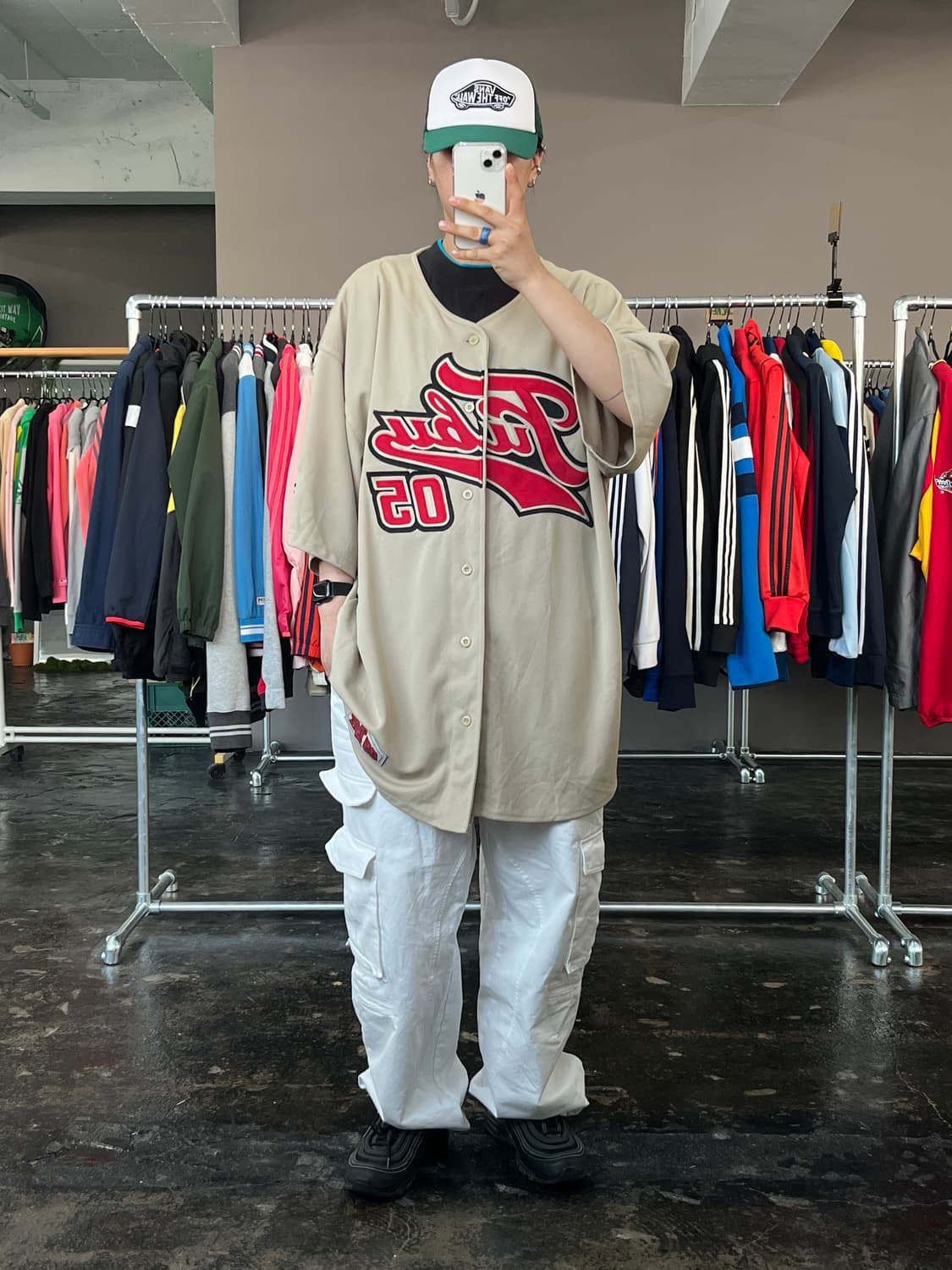 FUBU 오버사이즈 야구 유니폼 상품이미지4