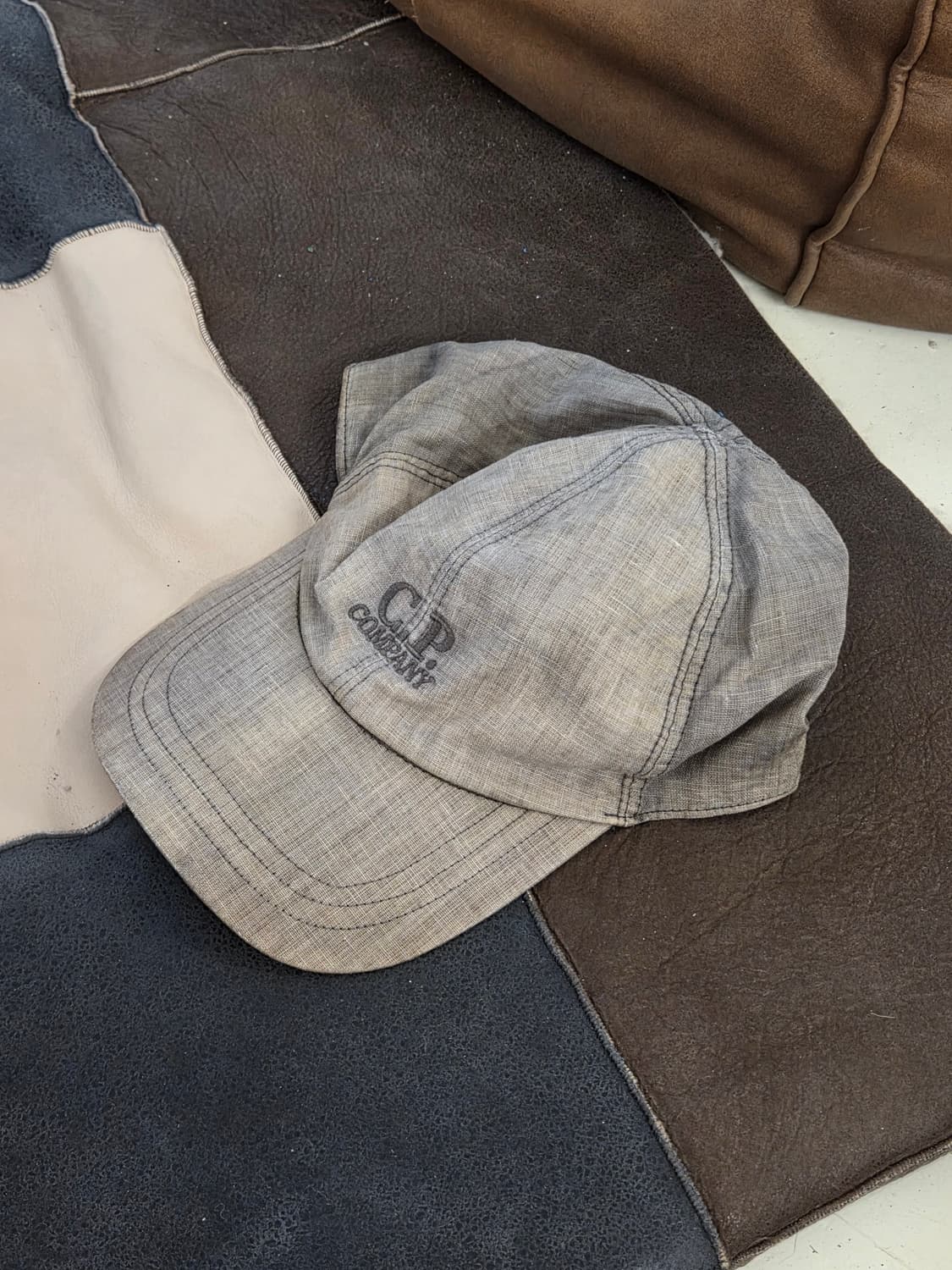 CP company 씨피컴퍼니 린넨 볼 캡 상품이미지5