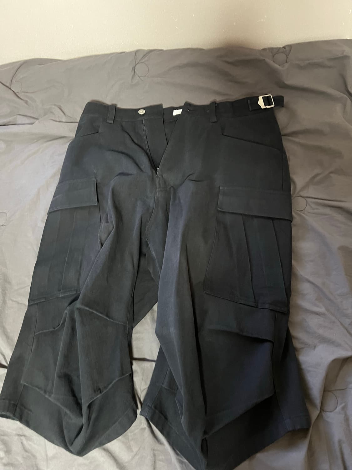 (2) 논노드 사이드 카고 쇼츠 블랙 상품이미지5