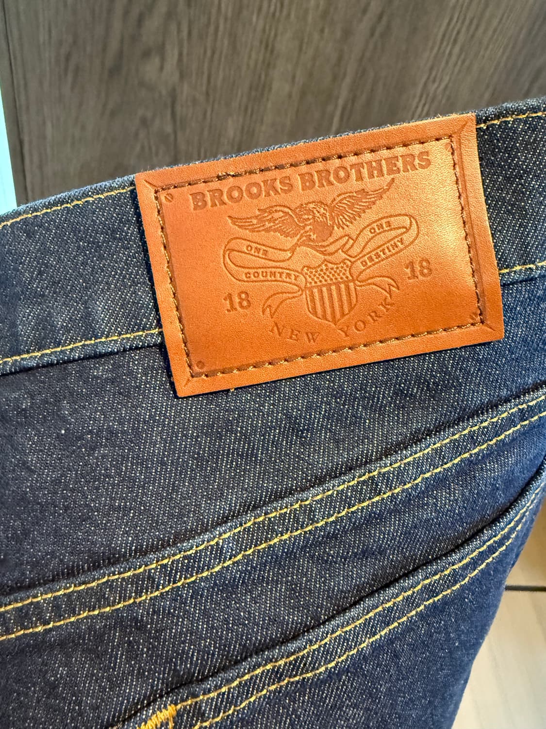 브룩스브라더스 데님 청바지 36/32 새 상품 상품이미지2