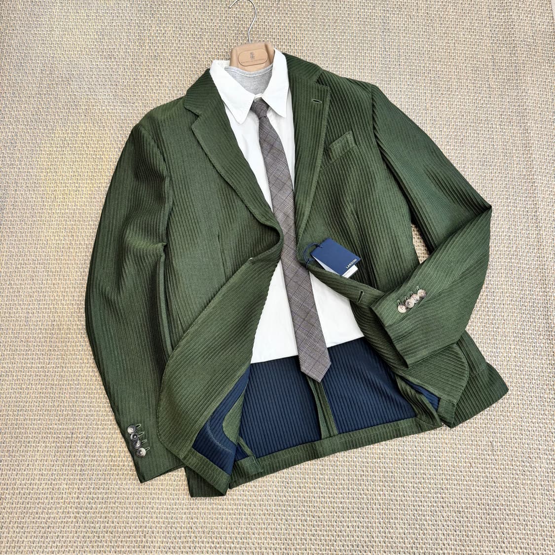 LARDINI 라르디니 이탈리안 최고급 웨이브 니트 블레이저   상품이미지1