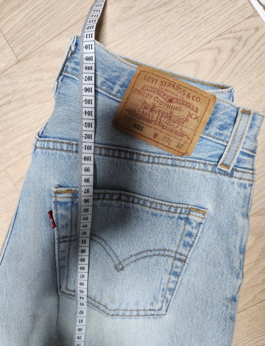 리바이스 96년 501 크라운터치 데님 청바지 팬츠 30 상품이미지8