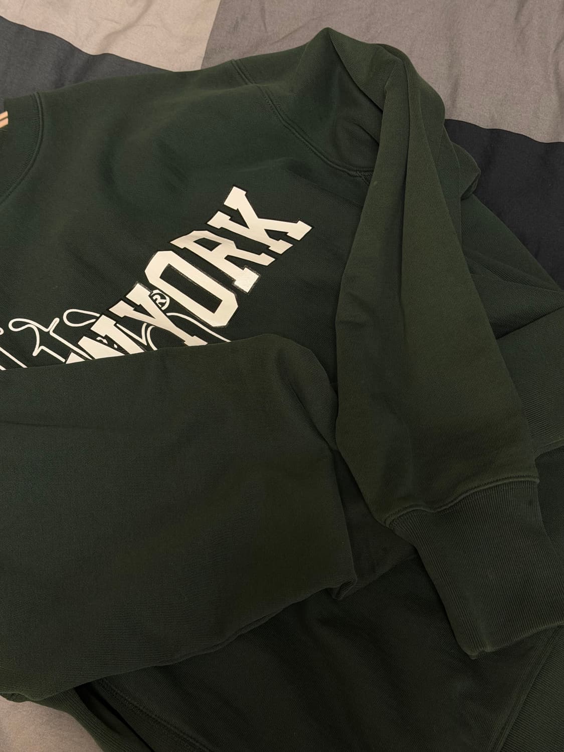 패치선데이 뉴욕 레터링 맨투맨 상품이미지3