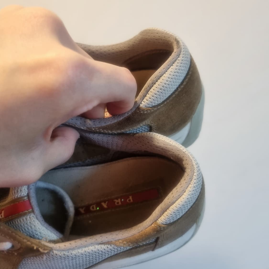 프라다 아메리칸컵 uk 8브라운 스웨이드 상품이미지10