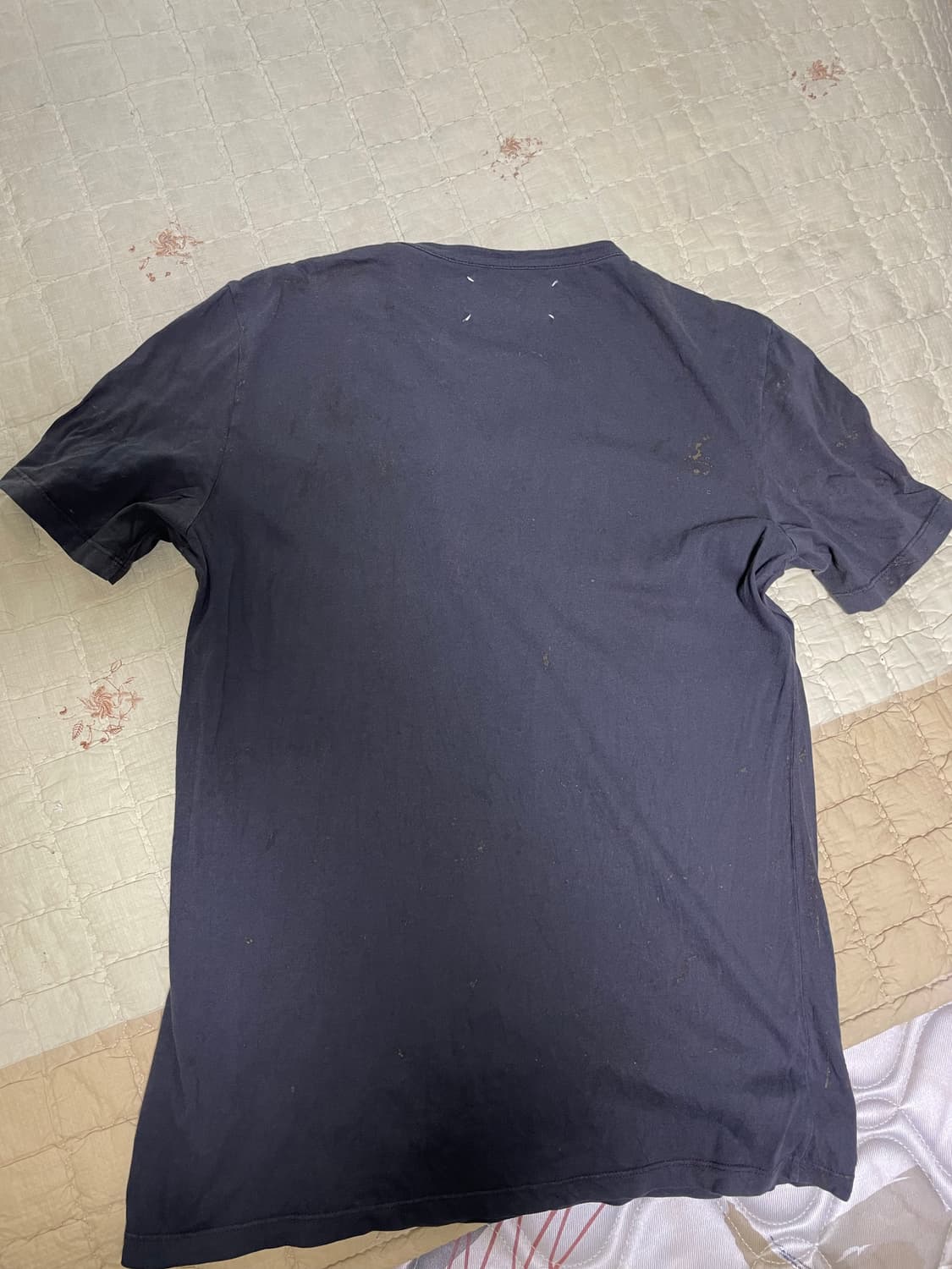 44) 마틴 마르지엘라 브이넥 페인트 티셔츠 상품이미지4