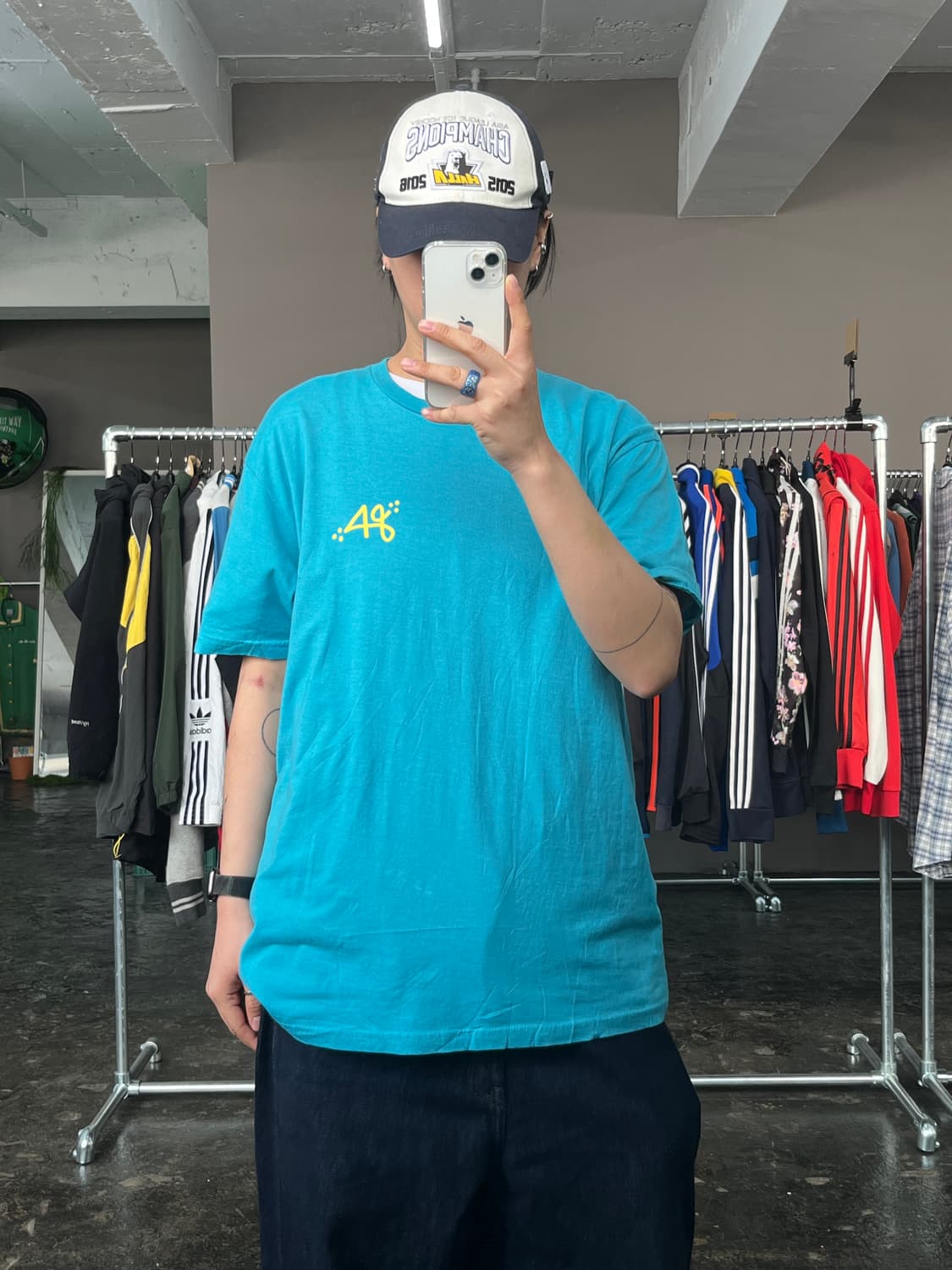 빈티지 프린팅 반팔 티셔츠 상품이미지2