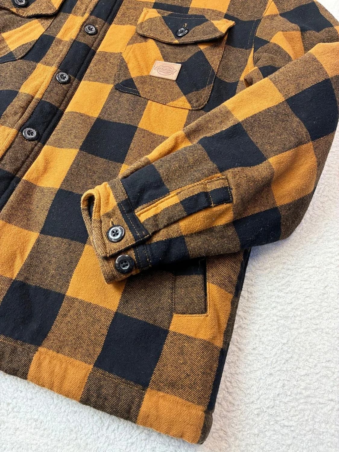 디키즈 버팔로 체크 보아 셔츠 자켓 PN6209 상품이미지5