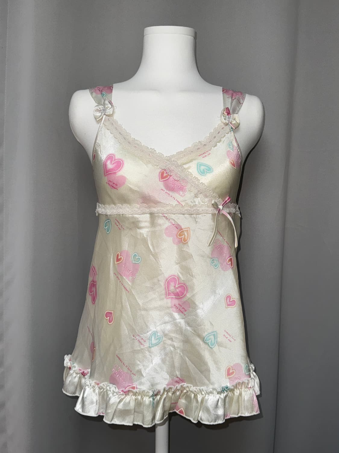 Pink Heart Sleeveless 상품이미지1