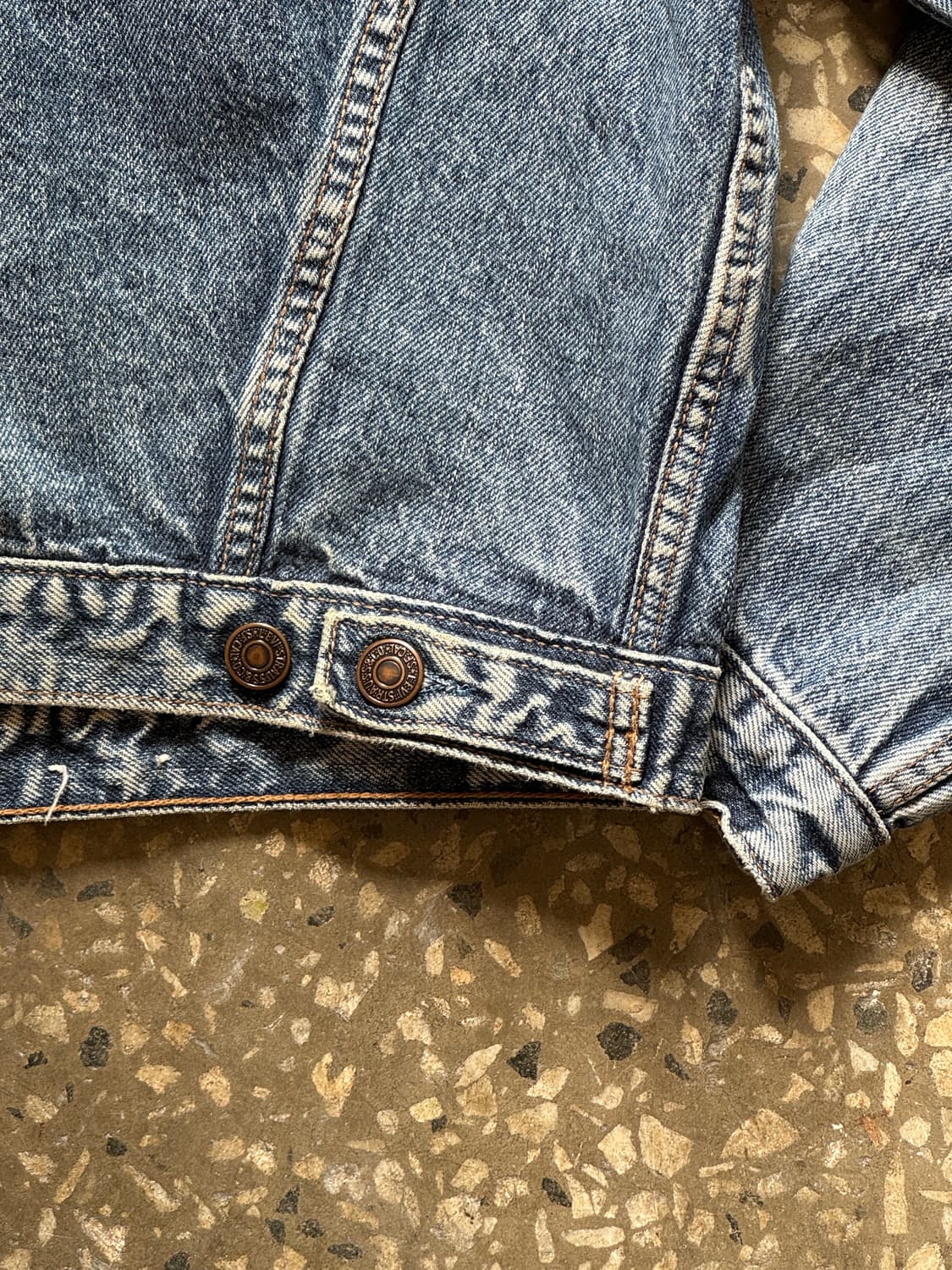 80s 리바이스 3세대 데님 트러커 자켓(O77) 상품이미지5