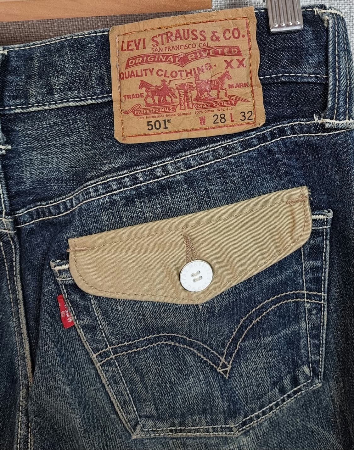 28) 리바이스 501 데님팬츠 청바지 상품이미지3