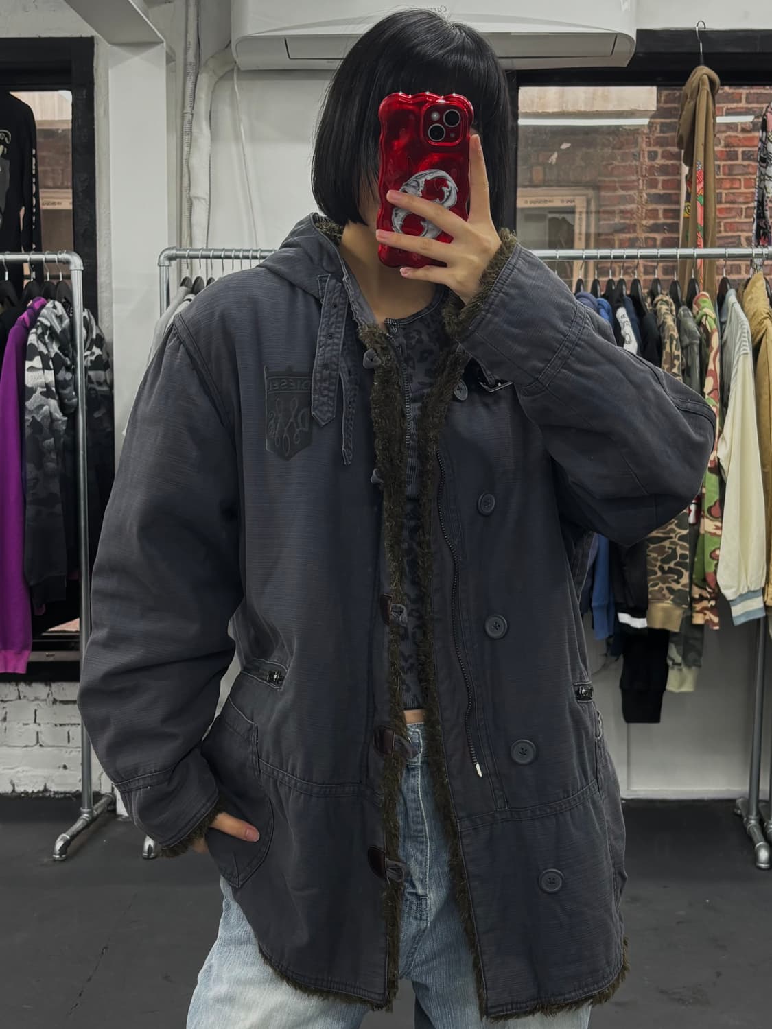 디젤 쉐르파 야상 자켓 상품이미지1