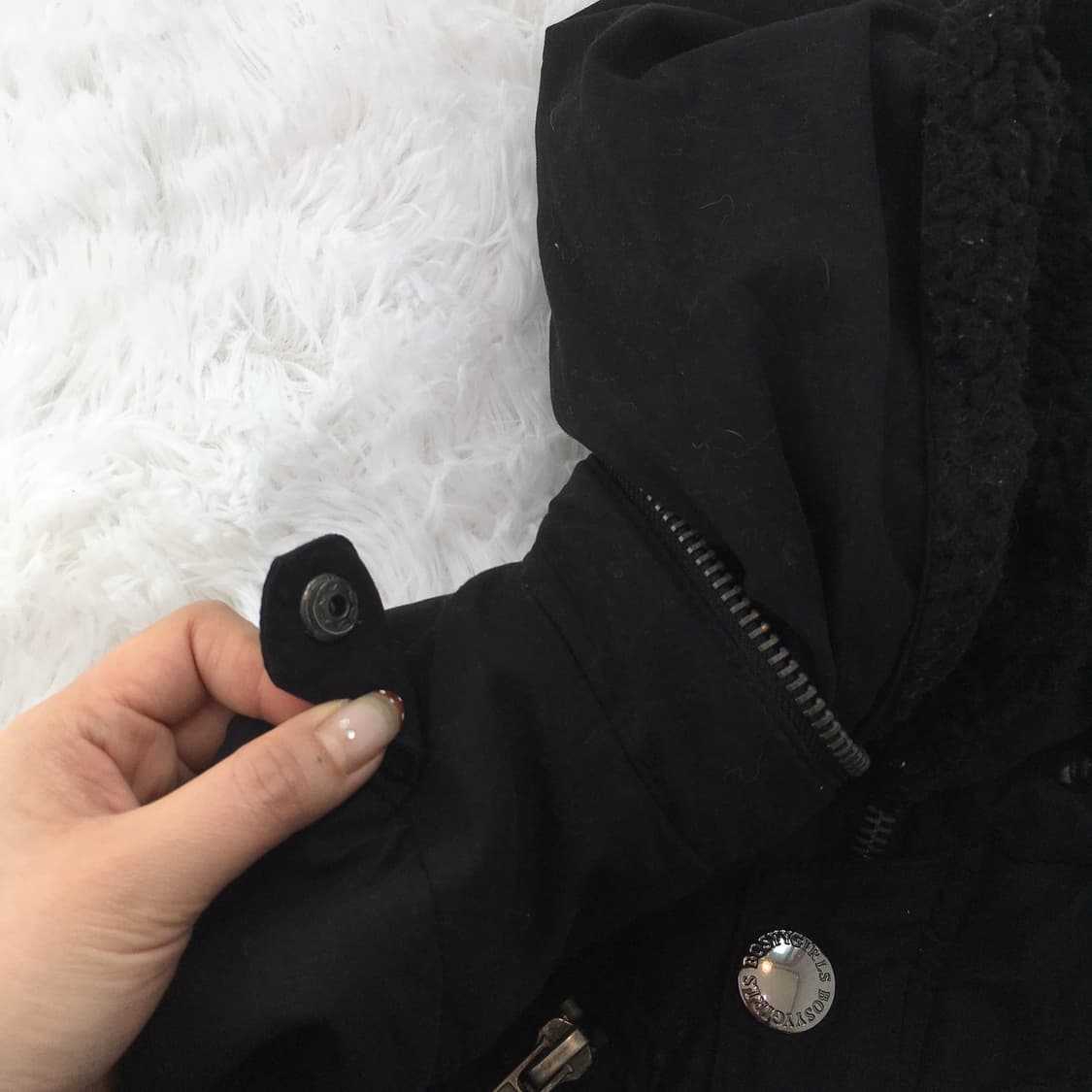 jpn vintage black y2k pocket jumper 상품이미지6