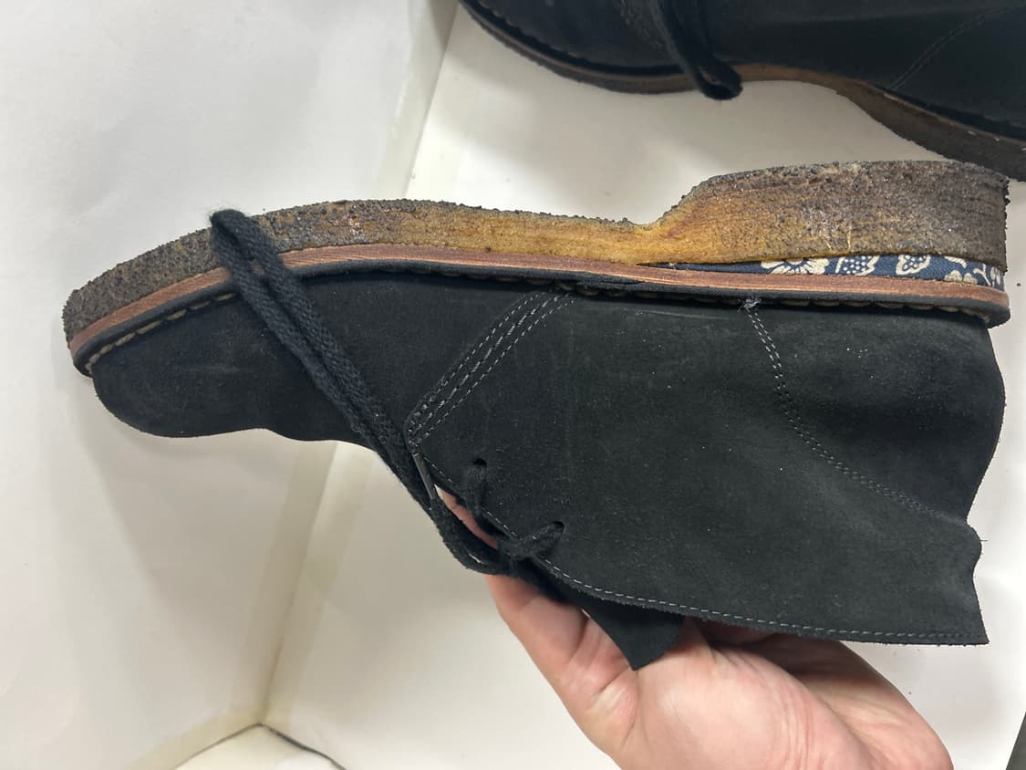 visvim 비즈빔 ISDT BOOTS-FOLK 콘초 커스텀 블랙 9 상품이미지6