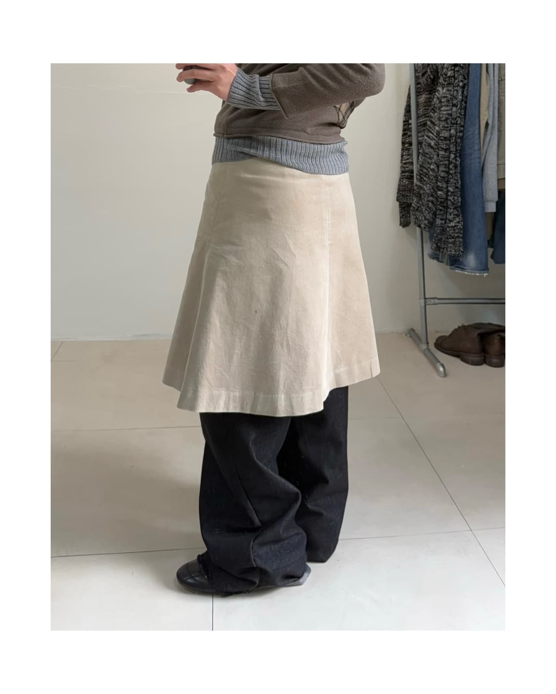 Universal language 스커트 상품이미지2