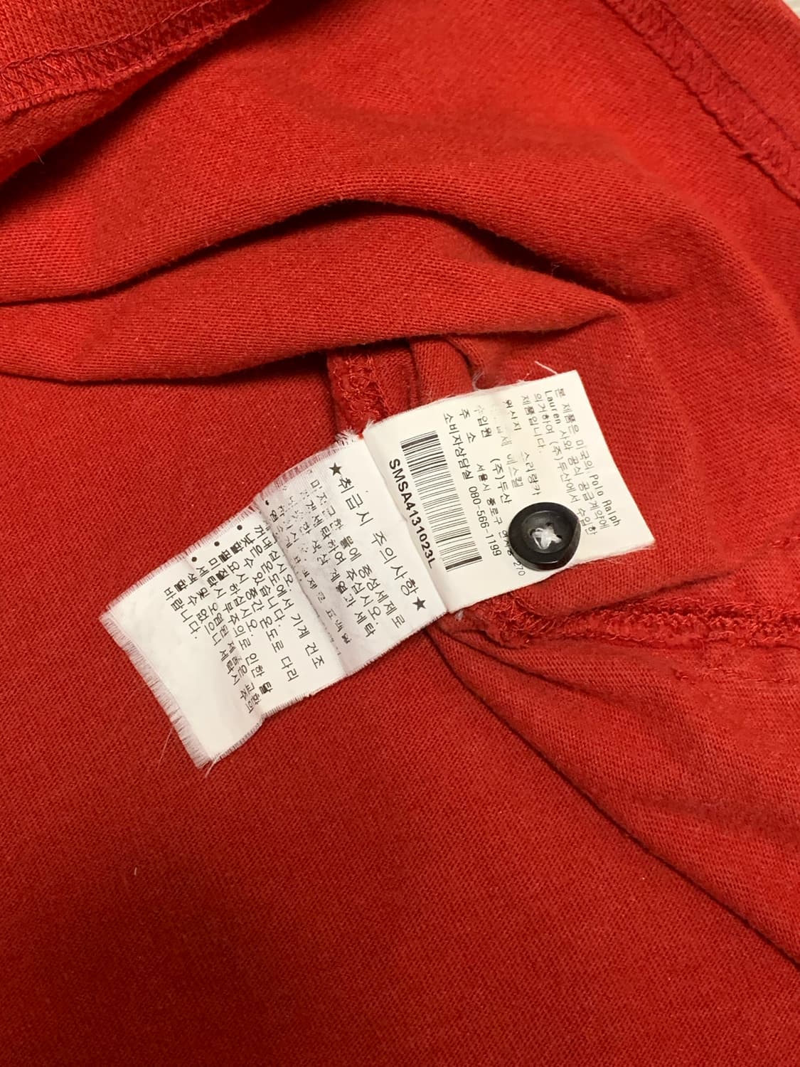 폴로 빅포니 카라티 긴팔 레드 상품이미지9