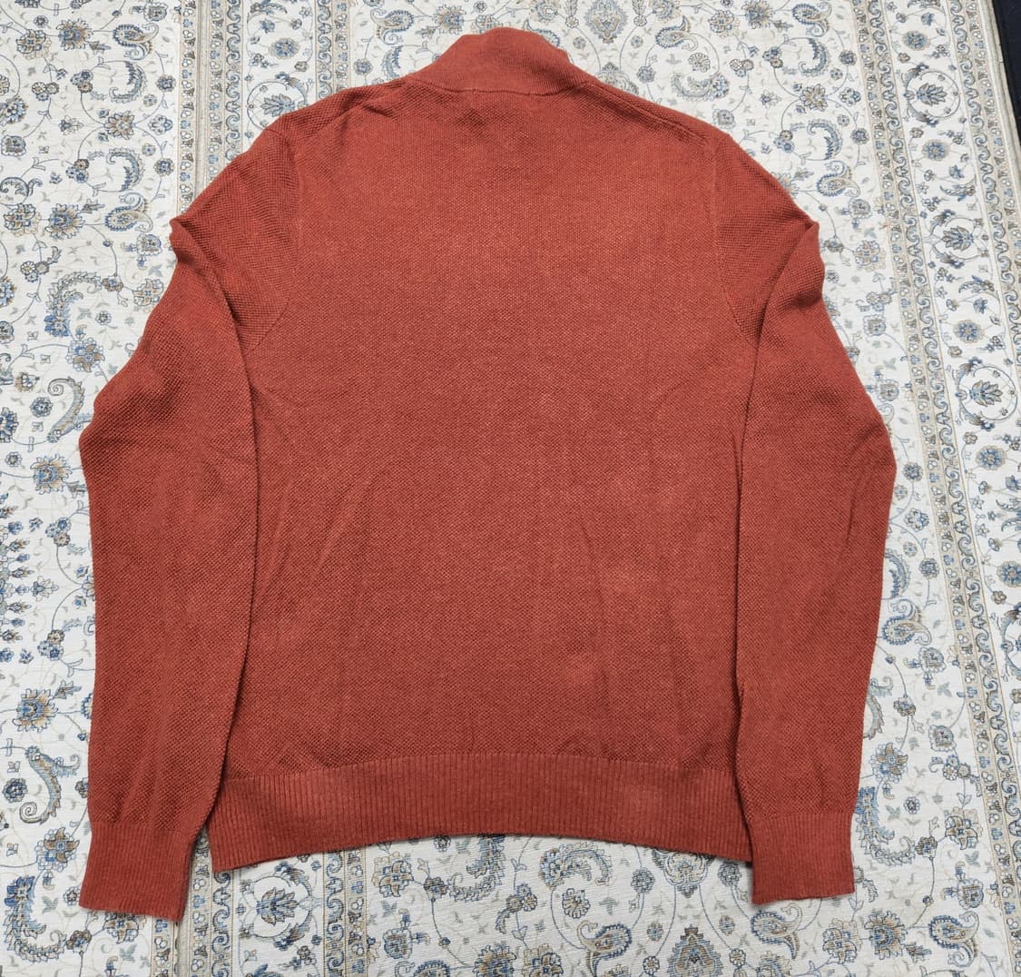 브룩스브라더스 버튼업 캐시미어 니트 오렌지 M 상품이미지4