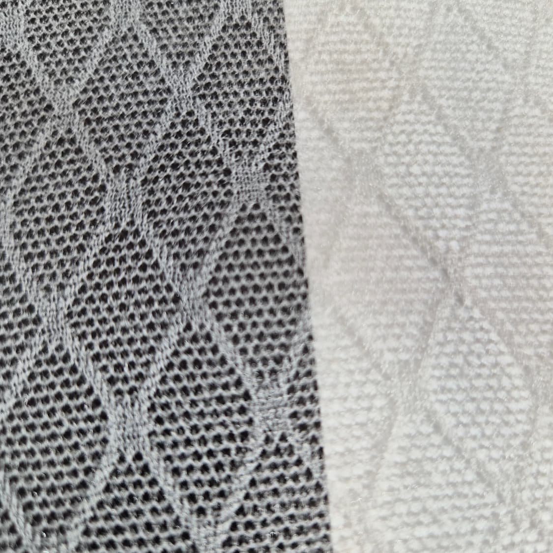 실버그레이 다이아몬드 패턴 그물 스타킹 상품이미지1