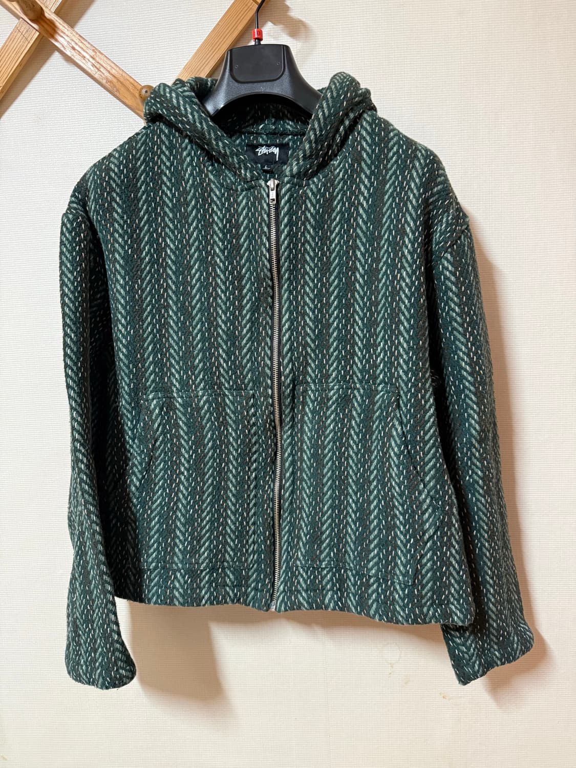 스투시 X 유니온 판초 포레스트 후드 L사이즈  상품이미지2