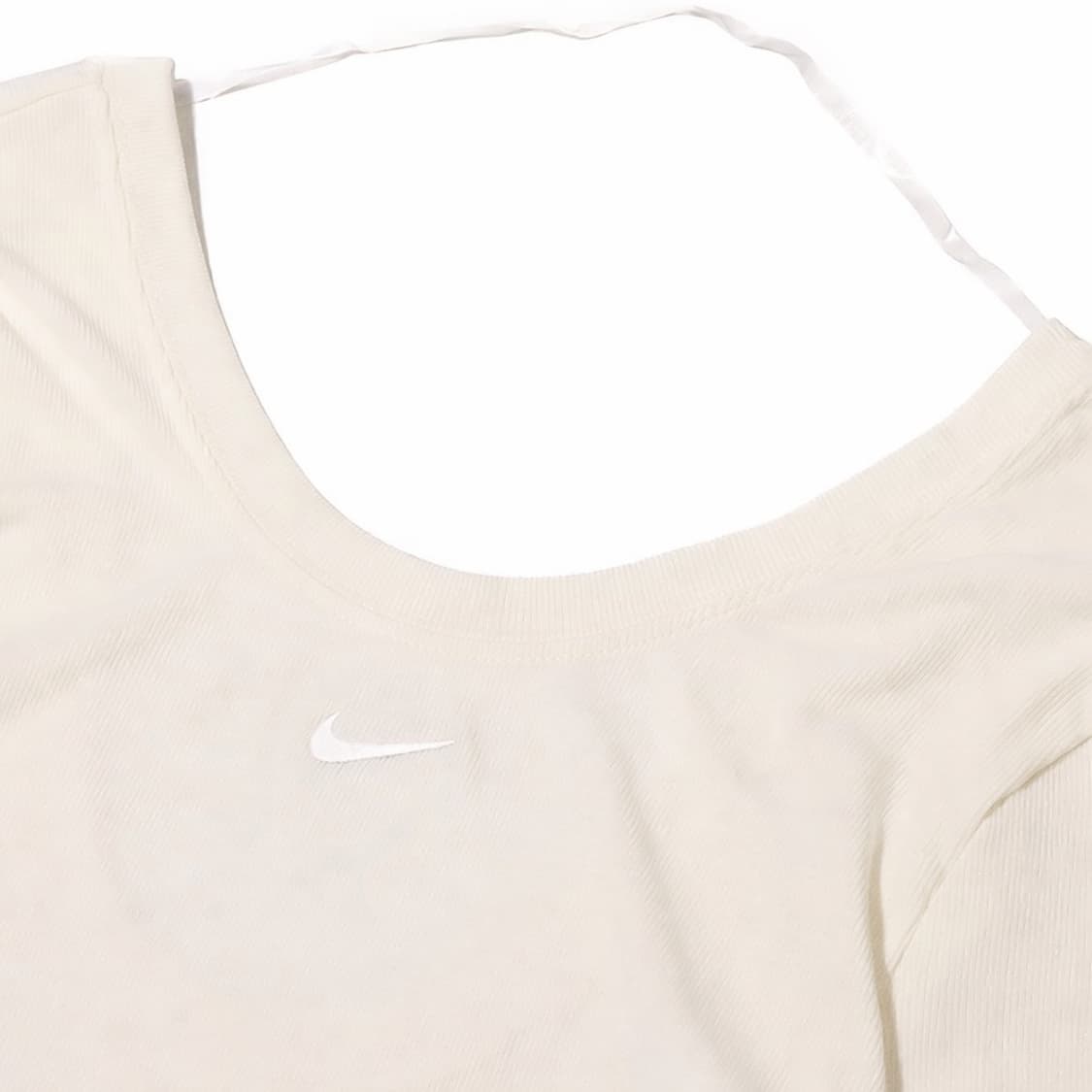 나이키 칠 니트 스퀘어넥 크롭 탑 반팔 티셔츠 상품이미지2