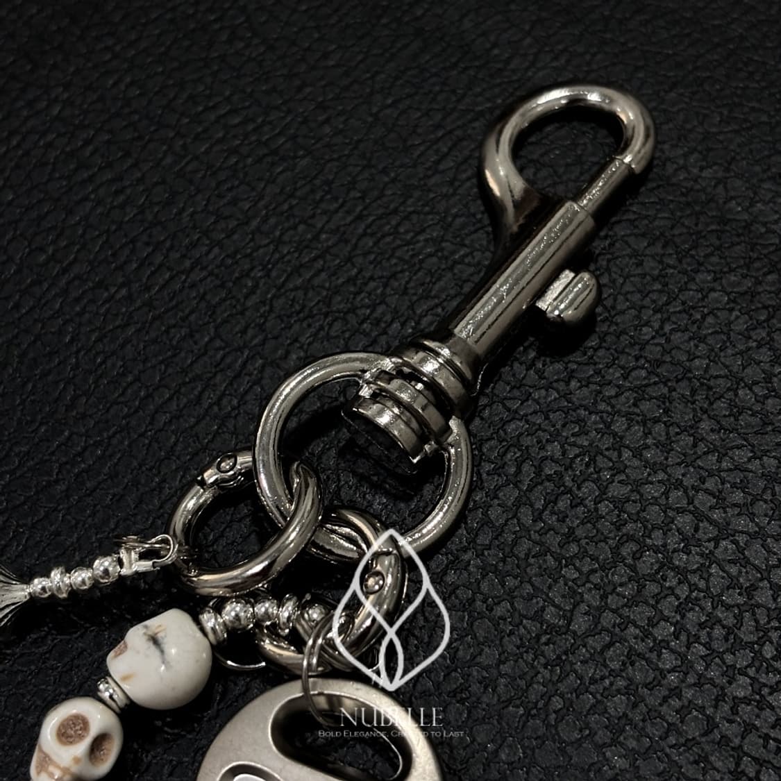 🌗 Skull ring keyring / 빈티지 스컬 키링 열쇠고리 상품이미지6