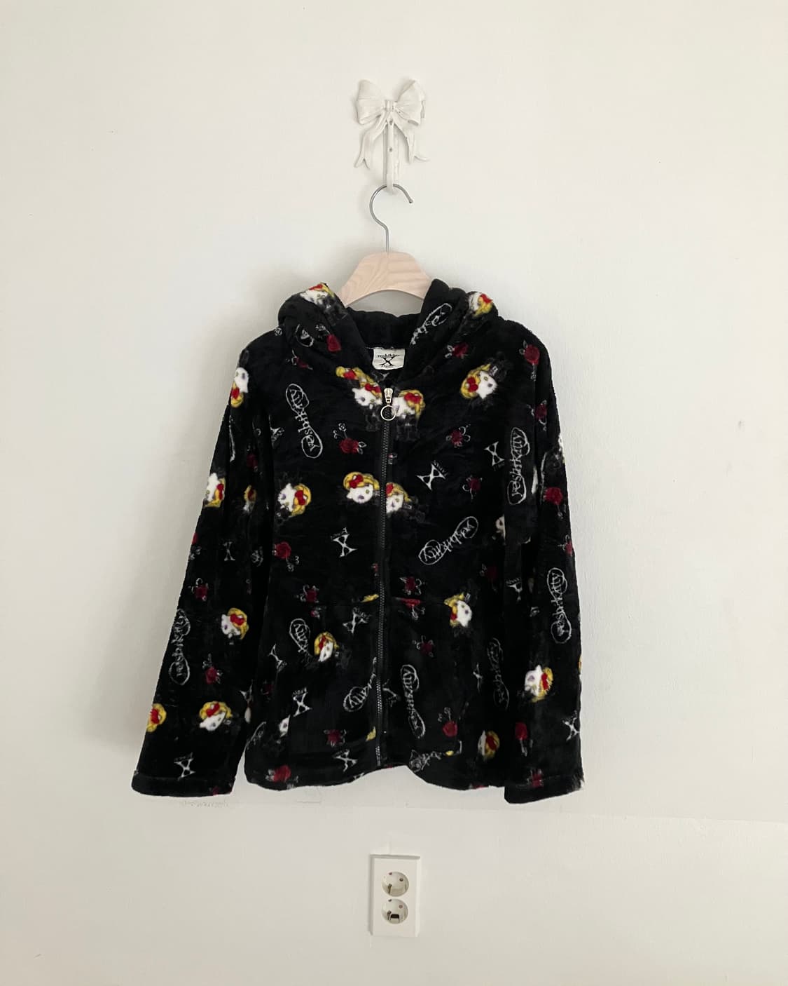 Yoshi kitty 헬로 키티 플리스 후리스 상품이미지2