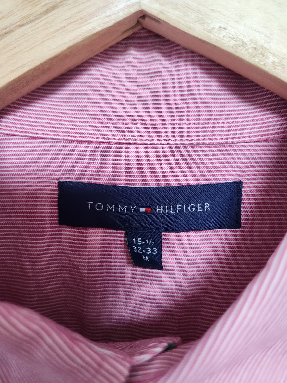 타미힐피거Tommy 스트라이프 셔츠 M - S151 상품이미지4