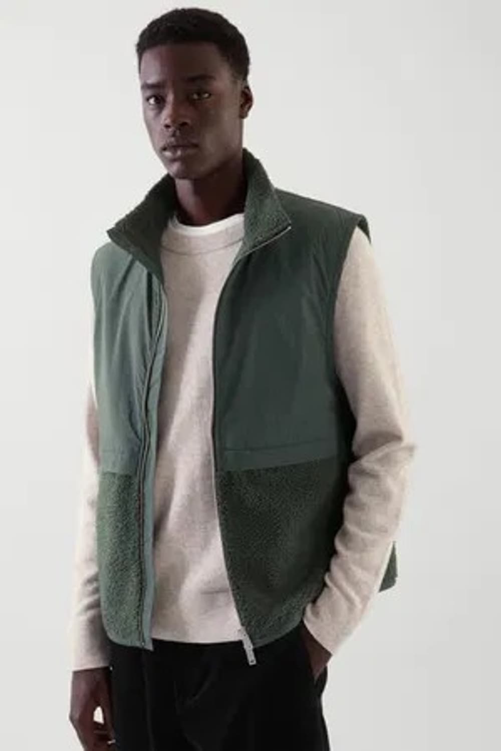 코스COS Contrast-Panel Gilet 베스트 PN5691    상품이미지2